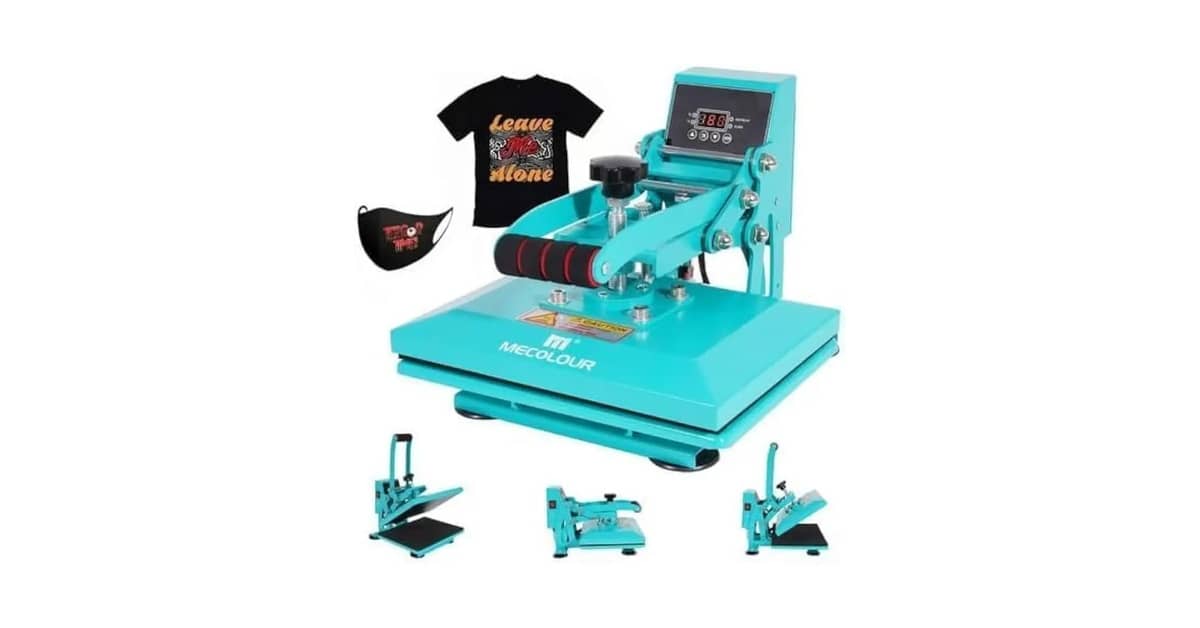 Melhor Máquina de Estampar Camiseta: 8 Modelos Top