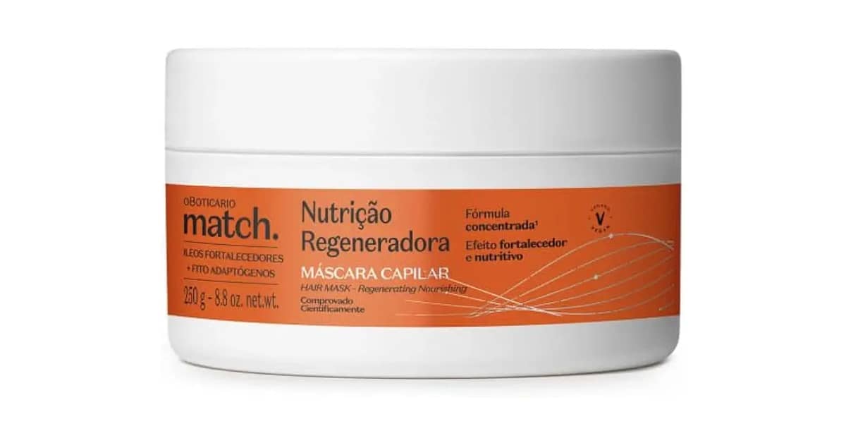 Melhor Máscara Capilar Boticario: Nutrição e Reparação Intensas