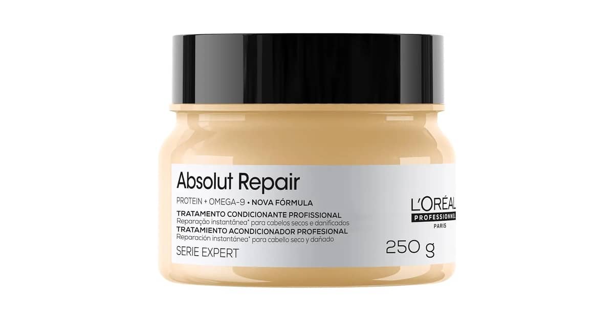 Melhor Máscara de Reconstrução Profissional: Cabelos Fortes