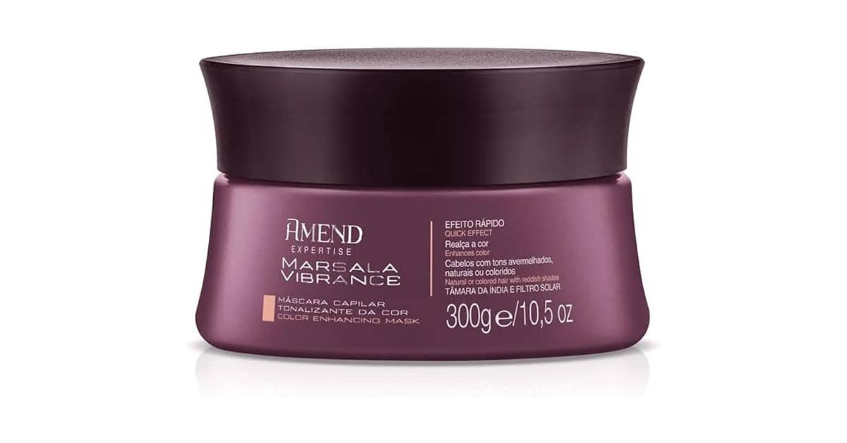 Melhor Máscara Matizadora Marsala: Cabelos Vermelhos Vibrantes