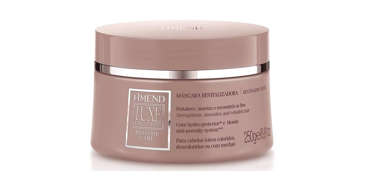 Melhor Máscara para Cabelo com Luzes: 7 Opções para Hidratação e Matização