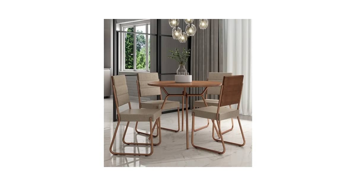 Melhor Mesa de Jantar 4 Cadeiras: Guia Completo