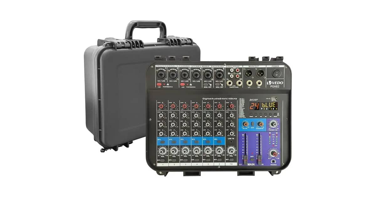 Melhor Mesa de Som Amplificada: Potência e Recursos Essenciais