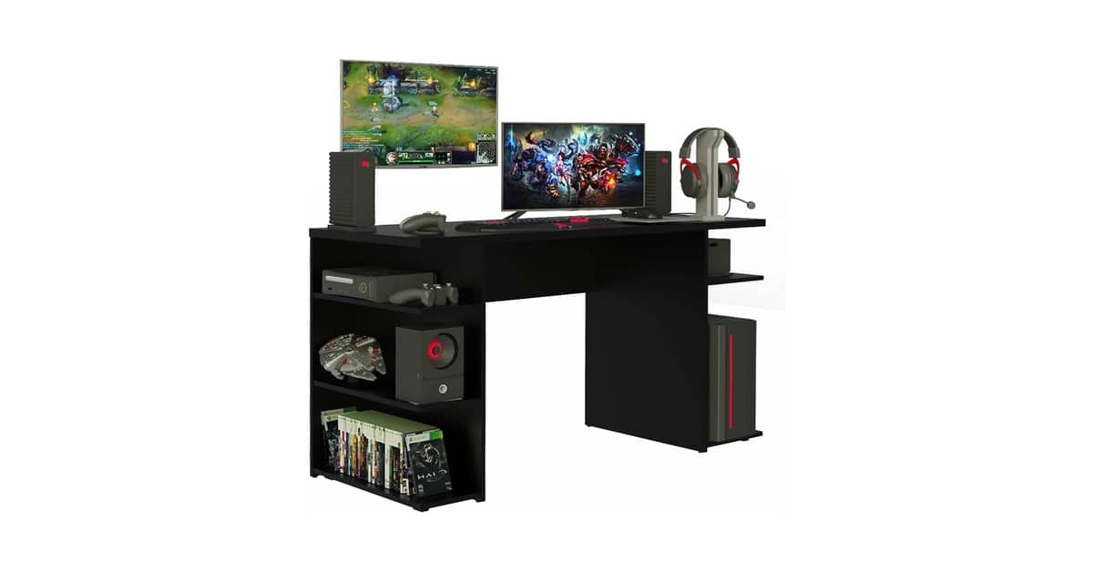 Melhor Mesa Gamer Custo Benefício: 7 Opções Espaço e Conforto