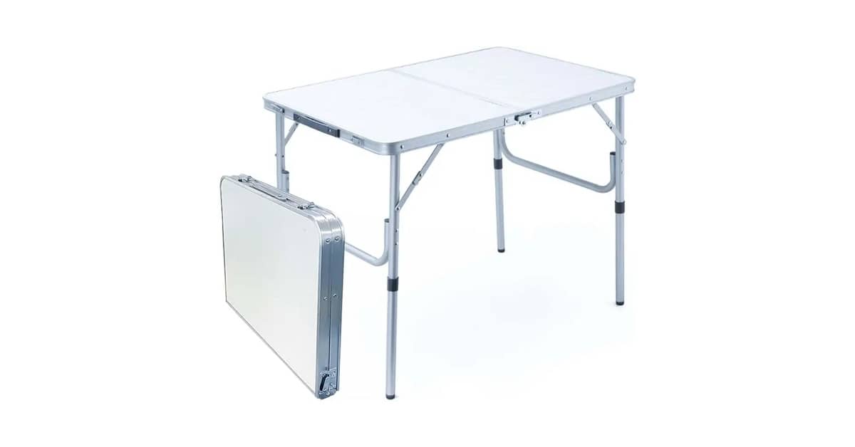 Melhor Mesa para Camping: 7 Modelos Portáteis e Resistentes