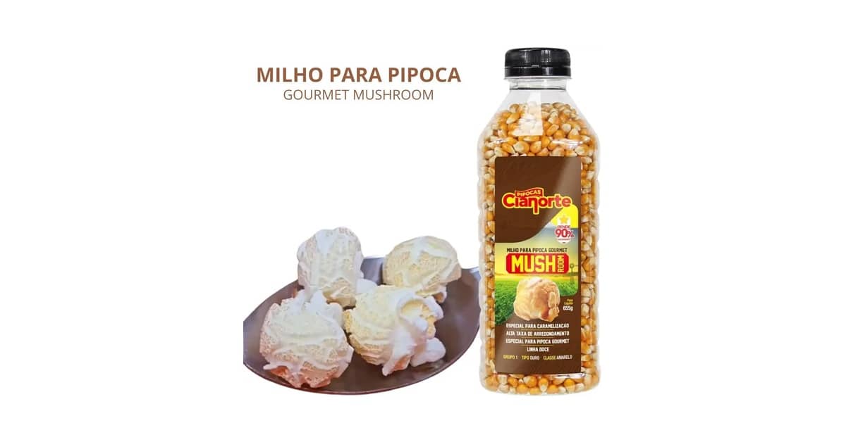Melhor Milho de Pipoca Mushroom: Estouro Gourmet Garantido!
