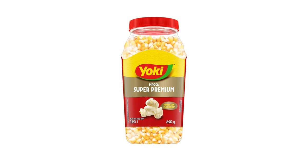 Melhor Milho de Pipoca Premium: Estouro Perfeito Garatindo o Sabor!