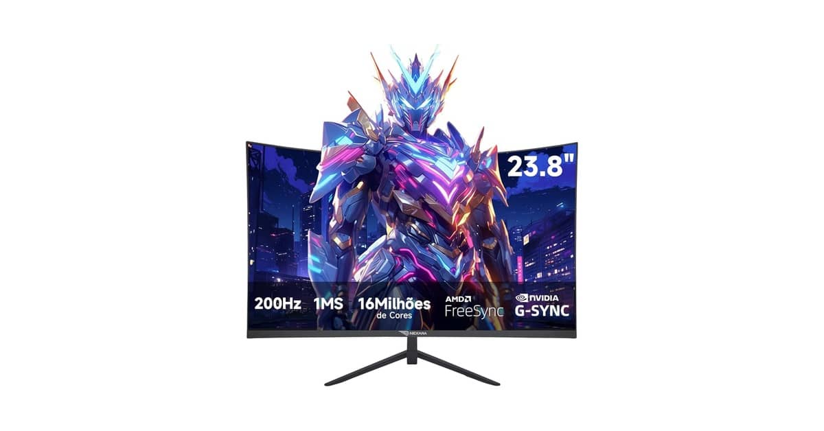Melhor Monitor Curvo ou Plano: Imersão vs. Uso Geral