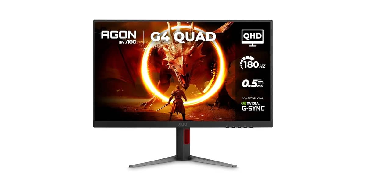 Melhor Monitor Qhd: 10 Opções com 180Hz e 1ms