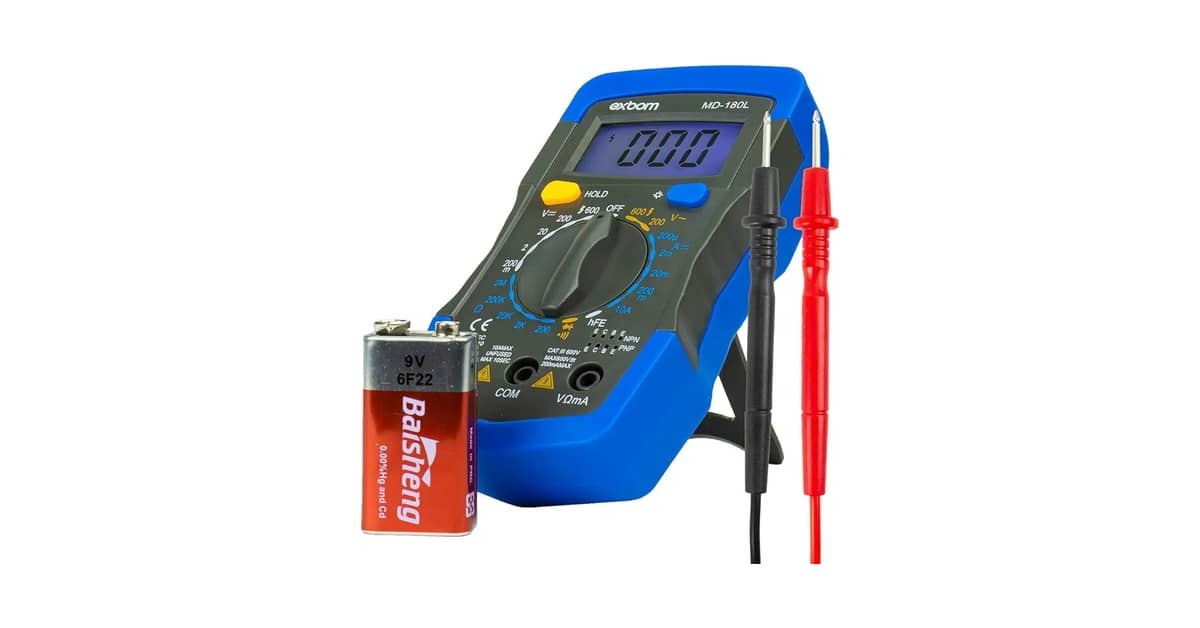 Melhor Multímetro Digital Exbom Md 180L Portátil Display: Guia Essencial