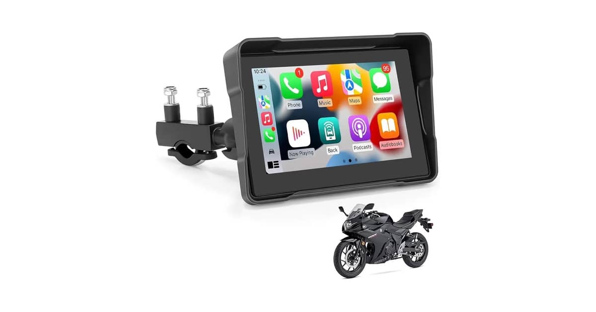 Melhor Multimídia para Moto: Tela, CarPlay e GPS
