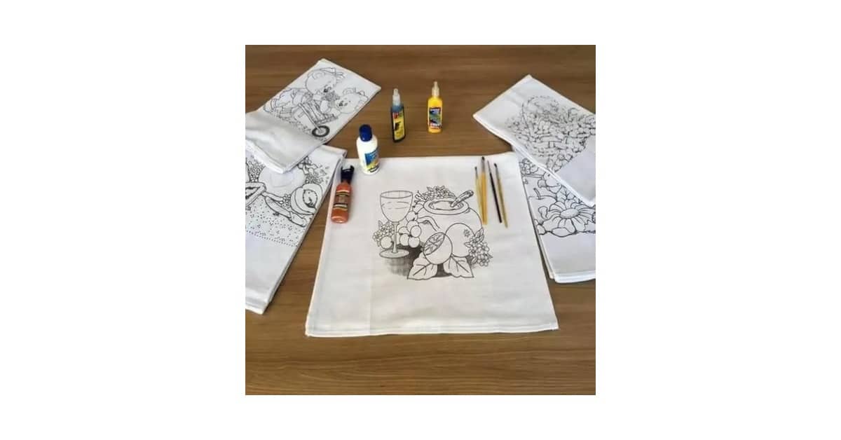 Melhor Pano de Prato para Pintar: Guia Completo