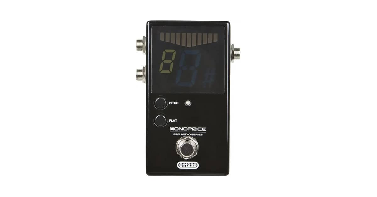 Melhor Pedal Afinador de Guitarra: Precisão e Praticidade