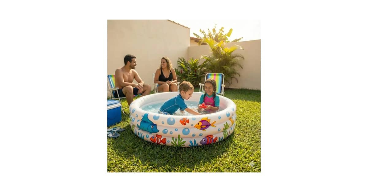 Melhor Piscina para Criança: Guia de Tamanhos e Capacidades