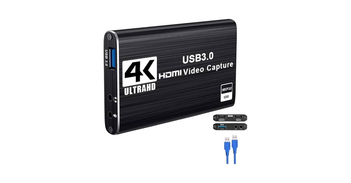 Melhor Placa de Captura para Nintendo Switch: 4K 60FPS