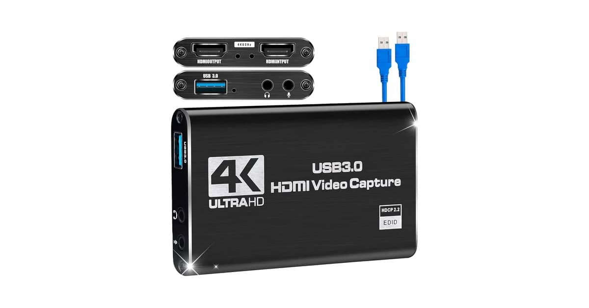 Melhor Placa de Captura para PS5: Transmissão 4K 60FPS