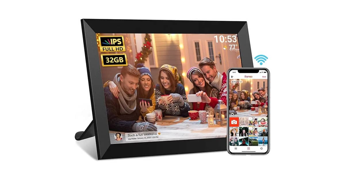 Melhor Porta Retrato Digital: 7 Opções com Wi-Fi e Tela HD