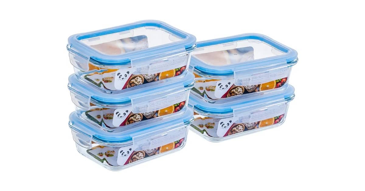 Melhor Pote de Vidro Retangular: 10 Modelos Herméticos