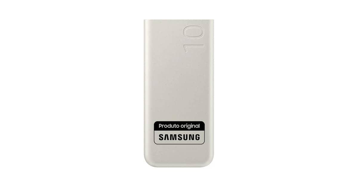Melhor Power Bank Samsung: Capacidade e Carga Rápida