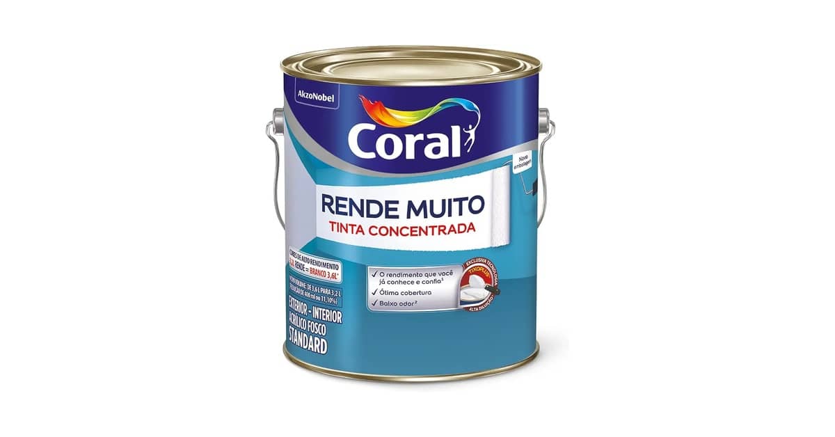 Melhor Preço de Tinta Coral Rende Muito: Qual Escolher?