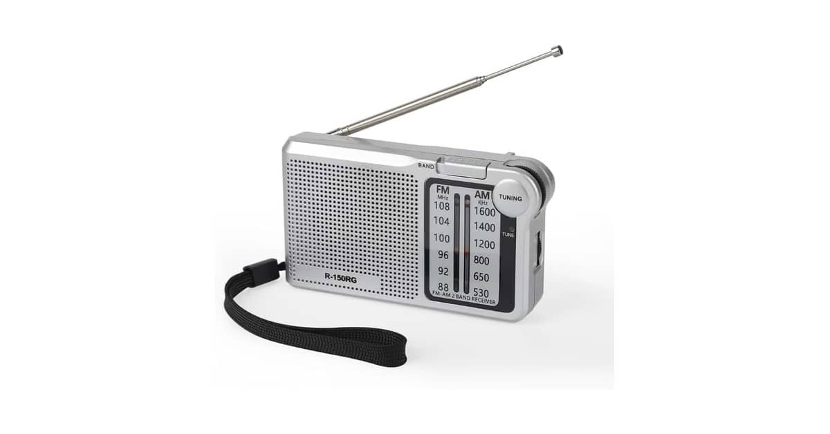 Melhor Rádio Portátil do Brasil: 7 Opções Com Bluetooth e USB
