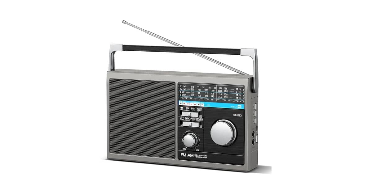 Melhor Rádio Portátil Ondas Curtas: Recepção e Portabilidade