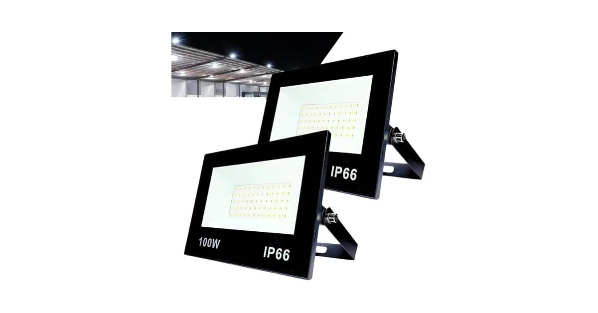 Melhor Refletor Led 100W: Potência e Economia