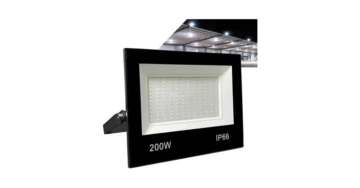 Melhor Refletor Led 200W: Potência e Economia Garantidas