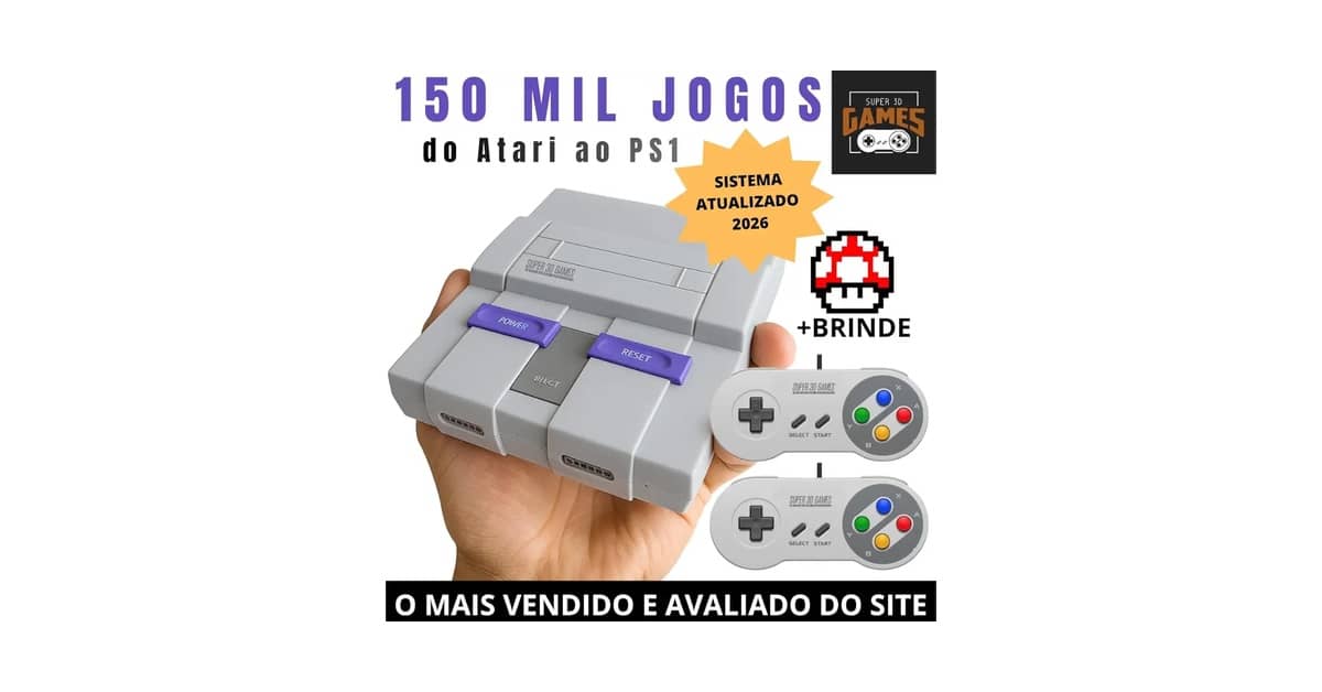 Melhor Retro Game Console: Diversão Garantida!