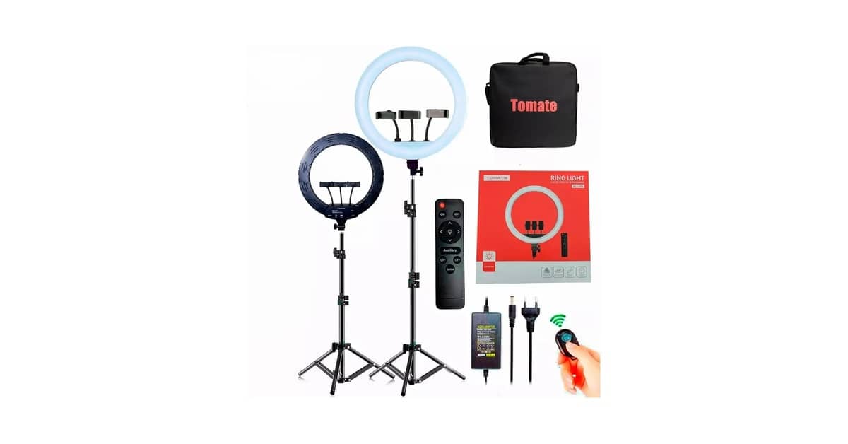 Melhor Ring Light Tomate: Guia Essencial Para Iluminação Profissional