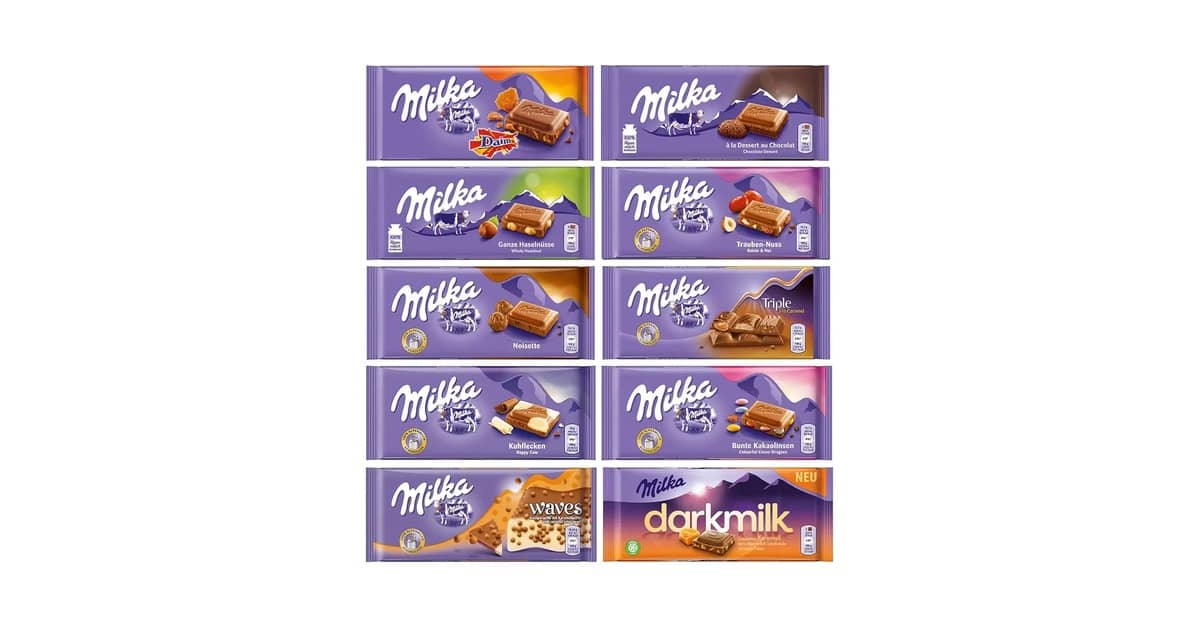 Melhor Sabor Milka: Descubra os Chocolates Mais Amados!