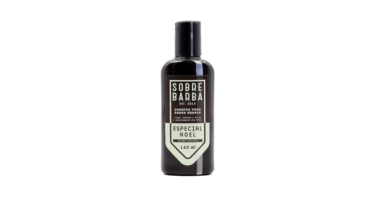 Melhor Shampoo para Barba Branca: Cuidado Essencial