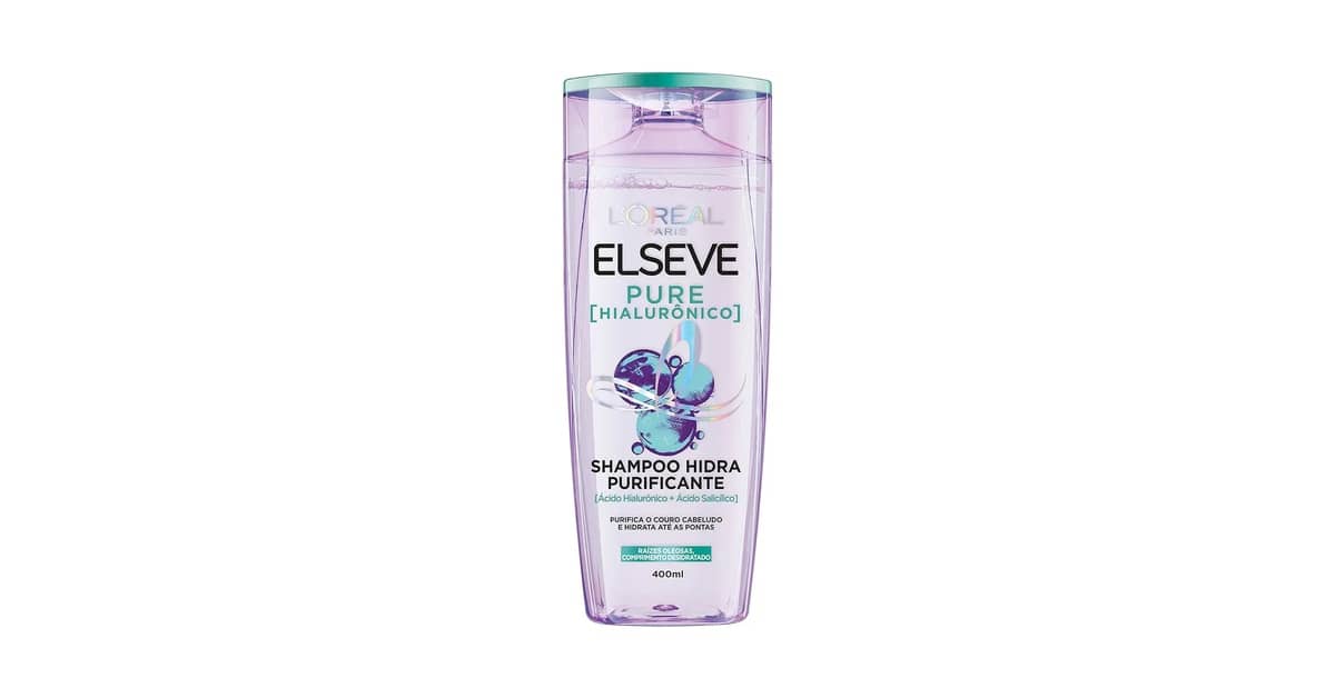 Melhor Shampoo para Cabelo Oleoso Elseve: Purificação E Hialurônica