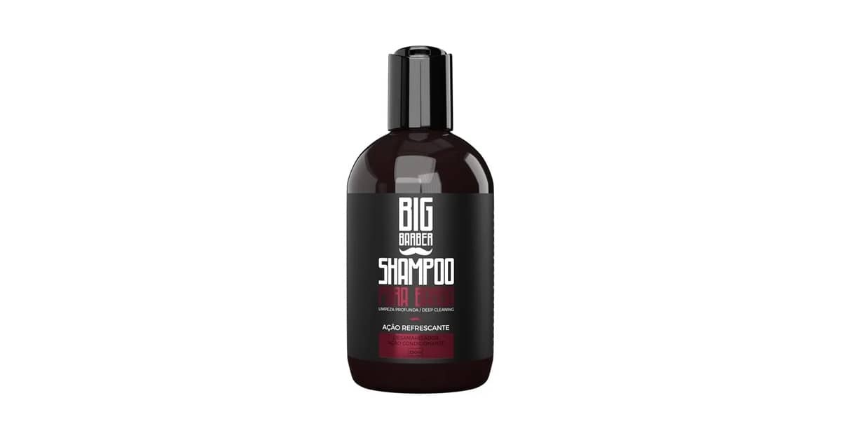 Melhor Shampoo para Crescer Barba: Impulsione o Crescimento Rápido