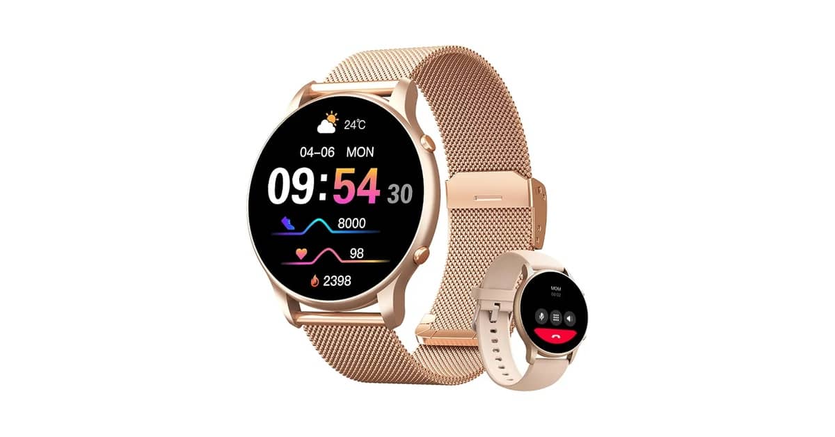 Melhor Smartwatch Feminino Redondo: Escolha o Ideal!