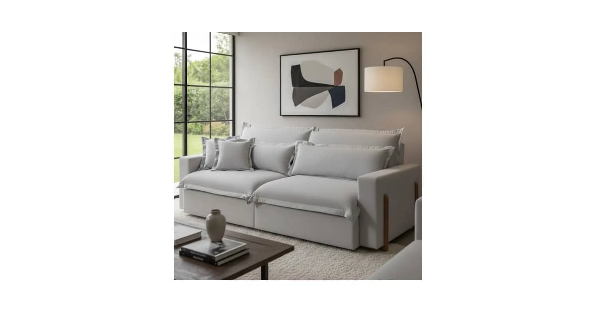 Melhor Sofá Retrátil com Molas Ensacadas: Conforto e Durabilidade Garantidos