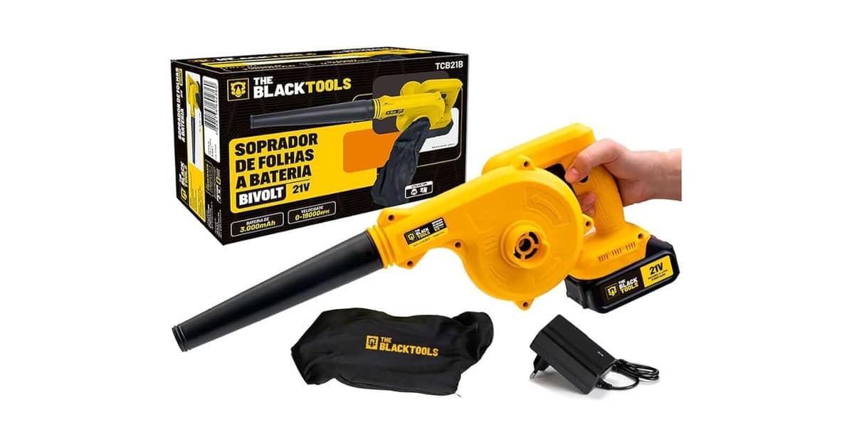 Melhor Soprador de Folhas Bateria: Potência e Portabilidade