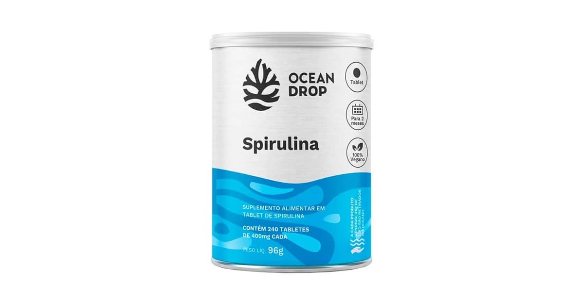 Melhor Spirulina do Mercado: Energia e Imunidade!