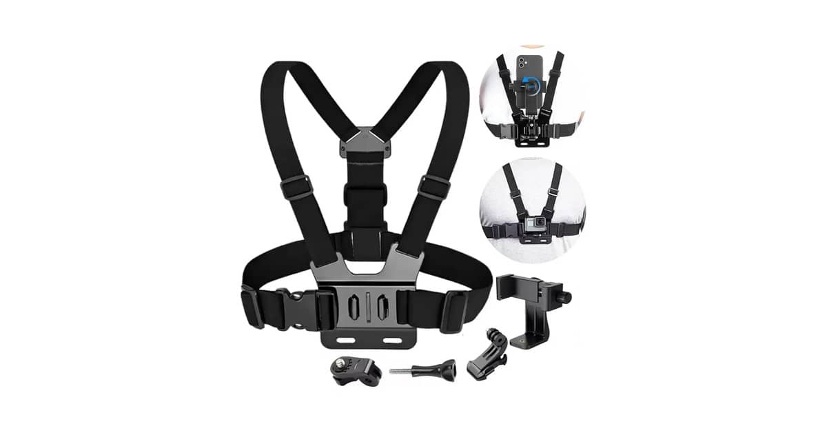 Melhor Suporte de Peito para GoPro e Câmeras de Ação: 10 Modelos Versáteis