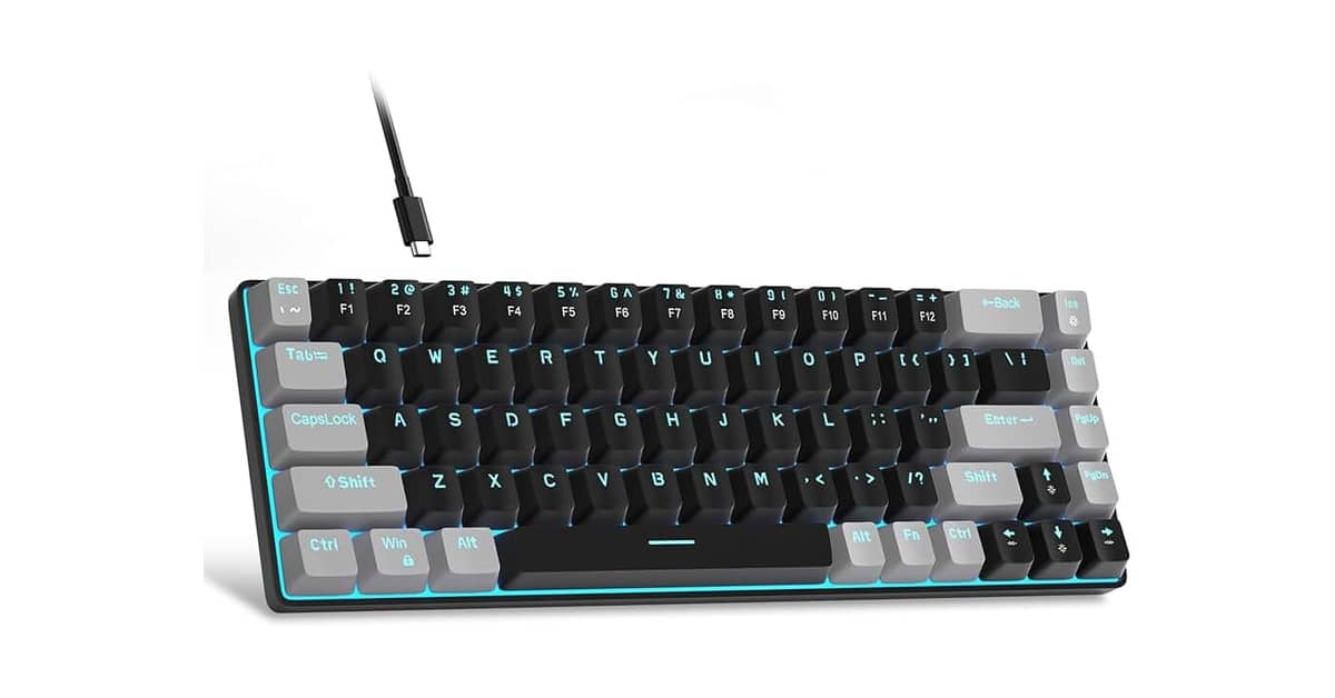 Melhor Teclado Mecanico 60 Custo Benefício: 5 Opções Top!