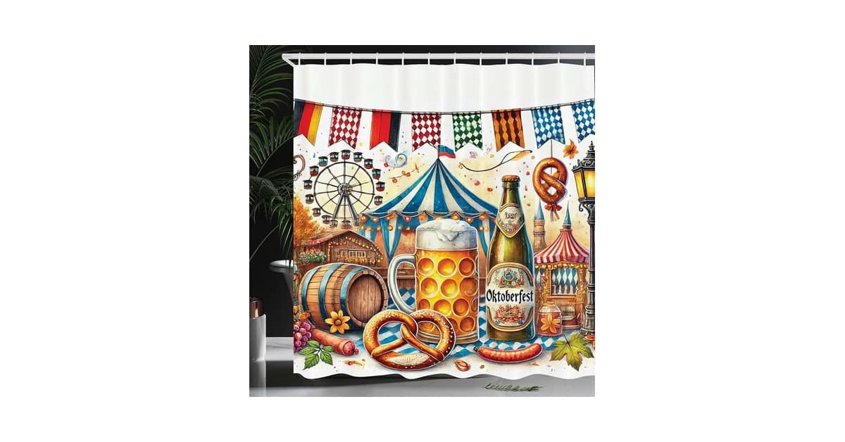 Melhor Tenda Oktoberfest Munique: Decoração Festiva para Banheiro