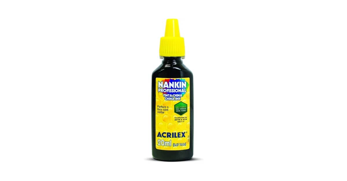 Melhor Tinta Nanquim: 10 Opções para Desenho Profissional