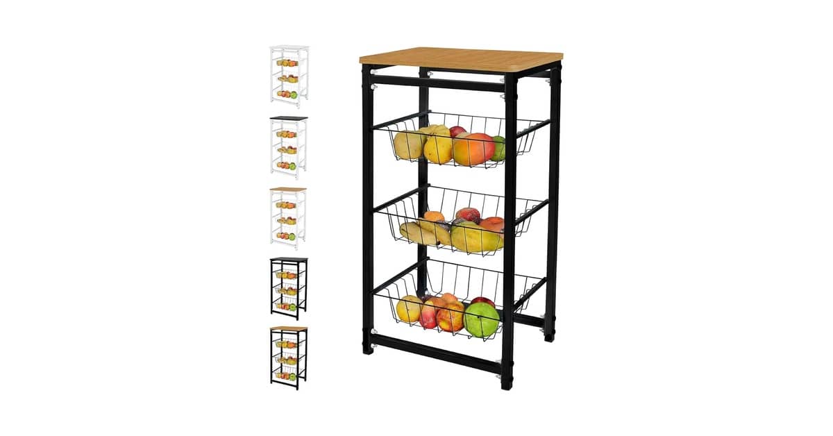 Melhor Tipo de Fruteira: Organize sua Cozinha com Estilo