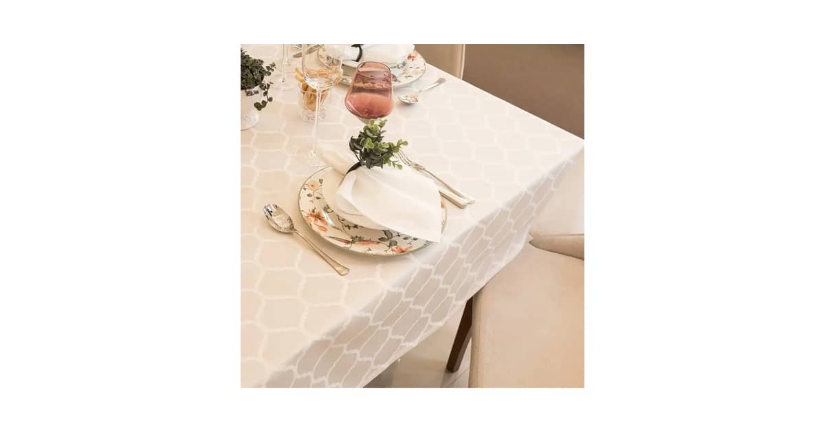Melhor Toalha de Mesa: 10 Modelos para Decoração