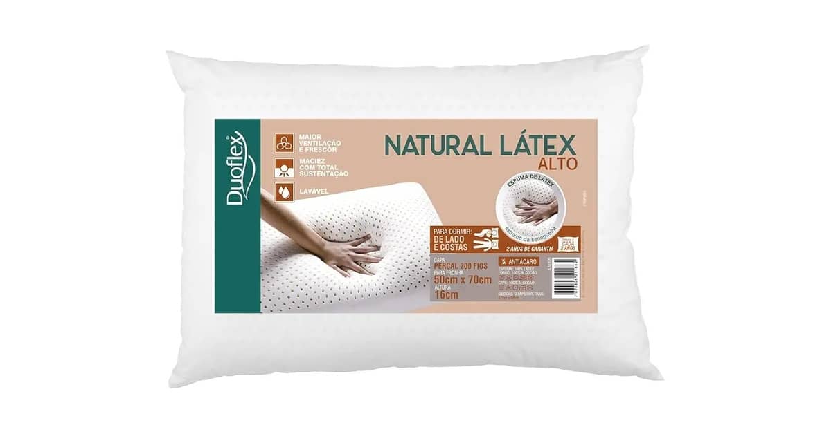 Melhor Travesseiro de Látex Natural: Conforto e Suporte