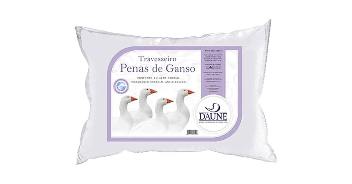 Melhor Travesseiro de Pena de Ganso: Conforto Natural