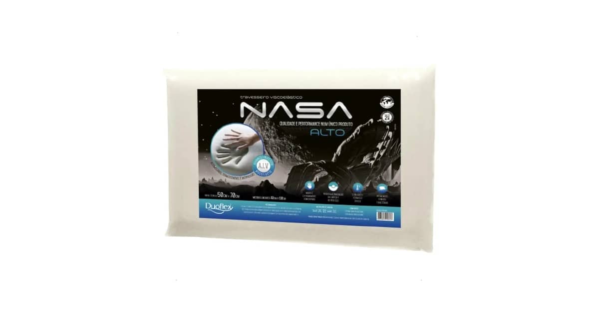 Melhor Travesseiro Nasa: Conforto e Suporte para o Seu Sono