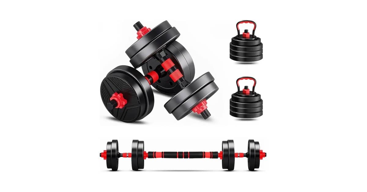 Melhor Treino com Halteres: Kits Ajustáveis e Multifuncionais