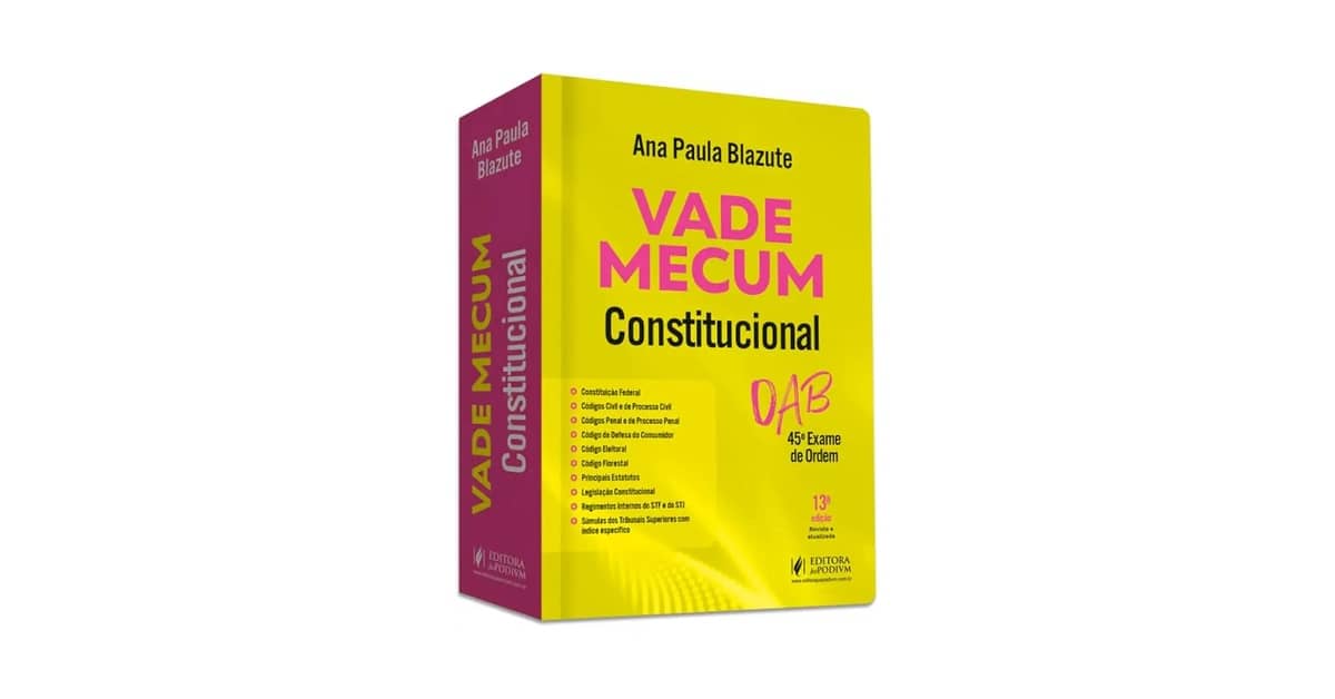 Melhor Vade Mecum Constitucional: Escolha o Ideal Para a OAB