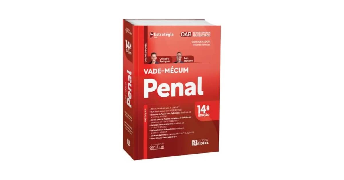 Melhor Vade Mecum para Segunda Fase OAB Penal: Guia Essencial